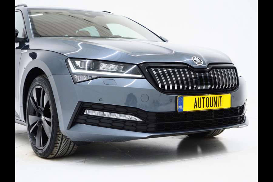 Škoda Superb Combi 1.4 TSI iV Sportline | Panoramadak | Trekhaak | Sportstoelen | Canton | Keyless | Adaptive Cruise | Carplay
