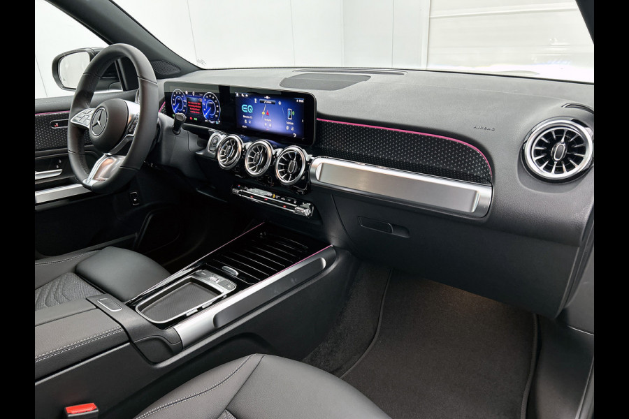 Mercedes-Benz EQB 250+ Business Solution Luxury 71 kWh | Panoramaschuifdak | Smartphone integratie | Extra USB-poorten | Stoelverwarming | Sfeerverlichting | Easypack achterklep | Dodehoekassistent |