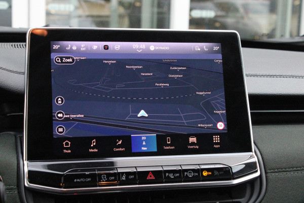 Jeep Compass 1.5T 142PK e-Hybrid NORTH STAR | SCHUIF/KANTEL DAK | UNIEKE KLEUR! "TECHNO GREEN" | WINTERPACK: STOEL/STUUR/PARKEERNSENSOREN/RUITENSPROEIER VERWARMBAAR | SAFETY PACK: 360° CAMERA/DODEHOEK BEWAKING/BUITENSPIEGELS MET INSTAPVERLICHTING | 10,1" TOUCHSCREEN MET NAVIGATIE/ADAPTIVE CRUISE CONTROL INCL LANE CENTERING ASSIST/VERKEERSBORDEN INFORMATIE/DRAADLOZE TELEFOONLADER/HANDSFREE ELEKTRISCH BEDIENBARE ACHTERKLEP | PREMIUM AUDIO SYSTEEM MET 9 SPEAKERS & SUBWOOVER "ALPINE" | KEYLESS ENTRY | DRAADLOZE APPLE CARPLAY/ANDROID AUTO | 18" LICHTMETALEN VELGEN | TWO TONE ZWART DAK |