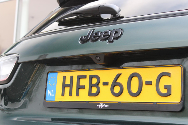 Jeep Compass 1.5T 142PK e-Hybrid NORTH STAR | SCHUIF/KANTEL DAK | UNIEKE KLEUR! "TECHNO GREEN" | WINTERPACK: STOEL/STUUR/PARKEERNSENSOREN/RUITENSPROEIER VERWARMBAAR | SAFETY PACK: 360° CAMERA/DODEHOEK BEWAKING/BUITENSPIEGELS MET INSTAPVERLICHTING | 10,1" TOUCHSCREEN MET NAVIGATIE/ADAPTIVE CRUISE CONTROL INCL LANE CENTERING ASSIST/VERKEERSBORDEN INFORMATIE/DRAADLOZE TELEFOONLADER/HANDSFREE ELEKTRISCH BEDIENBARE ACHTERKLEP | PREMIUM AUDIO SYSTEEM MET 9 SPEAKERS & SUBWOOVER "ALPINE" | KEYLESS ENTRY | DRAADLOZE APPLE CARPLAY/ANDROID AUTO | 18" LICHTMETALEN VELGEN | TWO TONE ZWART DAK |