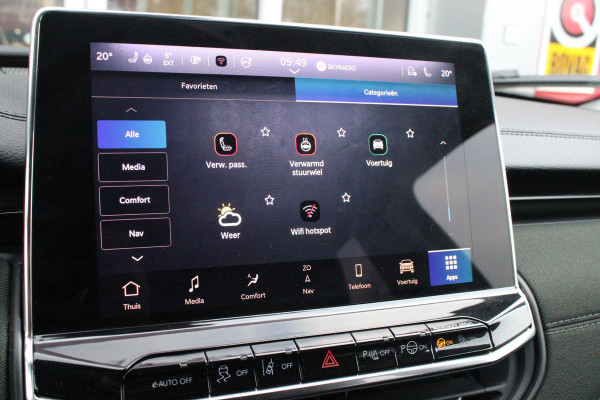 Jeep Compass 1.5T 142PK e-Hybrid NORTH STAR | SCHUIF/KANTEL DAK | UNIEKE KLEUR! "TECHNO GREEN" | WINTERPACK: STOEL/STUUR/PARKEERNSENSOREN/RUITENSPROEIER VERWARMBAAR | SAFETY PACK: 360° CAMERA/DODEHOEK BEWAKING/BUITENSPIEGELS MET INSTAPVERLICHTING | 10,1" TOUCHSCREEN MET NAVIGATIE/ADAPTIVE CRUISE CONTROL INCL LANE CENTERING ASSIST/VERKEERSBORDEN INFORMATIE/DRAADLOZE TELEFOONLADER/HANDSFREE ELEKTRISCH BEDIENBARE ACHTERKLEP | PREMIUM AUDIO SYSTEEM MET 9 SPEAKERS & SUBWOOVER "ALPINE" | KEYLESS ENTRY | DRAADLOZE APPLE CARPLAY/ANDROID AUTO | 18" LICHTMETALEN VELGEN | TWO TONE ZWART DAK |