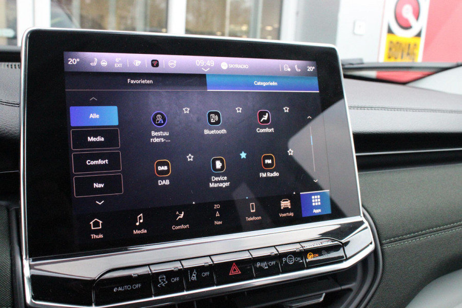 Jeep Compass 1.5T 142PK e-Hybrid NORTH STAR | SCHUIF/KANTEL DAK | UNIEKE KLEUR! "TECHNO GREEN" | WINTERPACK: STOEL/STUUR/PARKEERNSENSOREN/RUITENSPROEIER VERWARMBAAR | SAFETY PACK: 360° CAMERA/DODEHOEK BEWAKING/BUITENSPIEGELS MET INSTAPVERLICHTING | 10,1" TOUCHSCREEN MET NAVIGATIE/ADAPTIVE CRUISE CONTROL INCL LANE CENTERING ASSIST/VERKEERSBORDEN INFORMATIE/DRAADLOZE TELEFOONLADER/HANDSFREE ELEKTRISCH BEDIENBARE ACHTERKLEP | PREMIUM AUDIO SYSTEEM MET 9 SPEAKERS & SUBWOOVER "ALPINE" | KEYLESS ENTRY | DRAADLOZE APPLE CARPLAY/ANDROID AUTO | 18" LICHTMETALEN VELGEN | TWO TONE ZWART DAK |