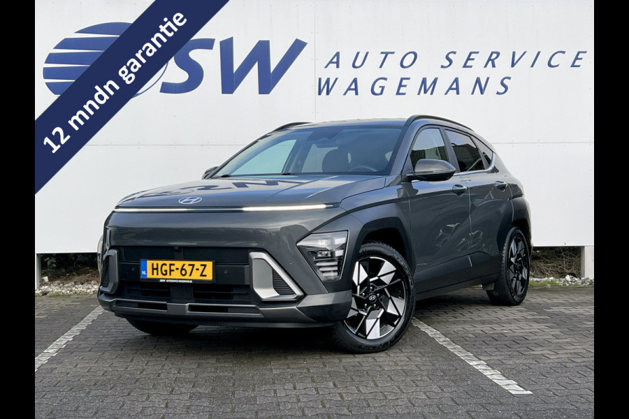 Hyundai Kona 1.6 GDI HEV Premium | Trekhaak | 360 Camera | Leder | LED | Dodehoek