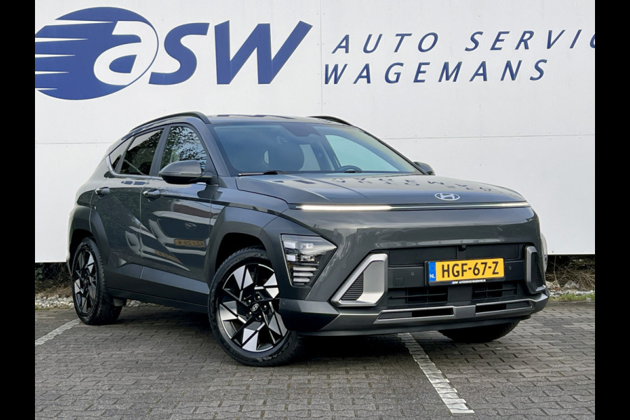 Hyundai Kona 1.6 GDI HEV Premium | Trekhaak | 360 Camera | Leder | LED | Dodehoek