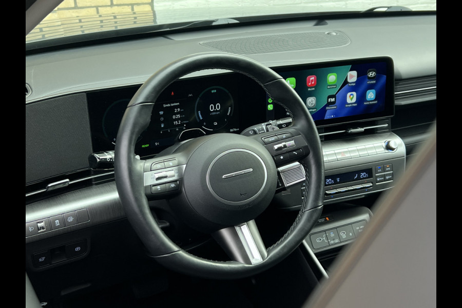 Hyundai Kona 1.6 GDI HEV Premium | Trekhaak | 360 Camera | Leder | LED | Dodehoek