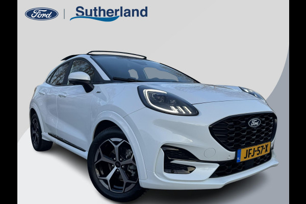 Ford Puma 1.0 EcoBoost Hybrid ST-Line 125pk Automaat | Adaptieve Cruise | | Panorama dak | 360 graden Camera's | Winterpack | Full LED