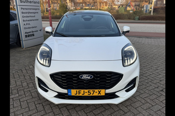 Ford Puma 1.0 EcoBoost Hybrid ST-Line 125pk Automaat | Adaptieve Cruise | | Panorama dak | 360 graden Camera's | Winterpack | Full LED