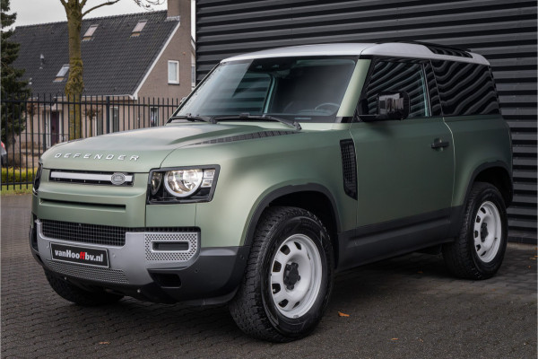 Land Rover Defender 90 Commercial 3.0 D200 3 personen grijs kenteken