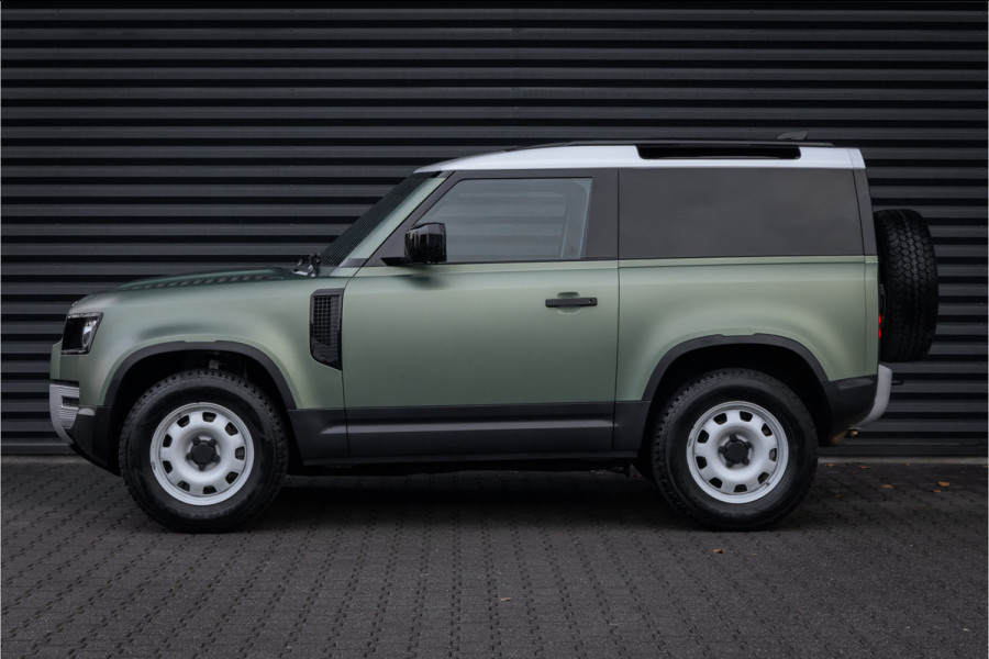 Land Rover Defender 90 Commercial 3.0 D200 3 personen grijs kenteken