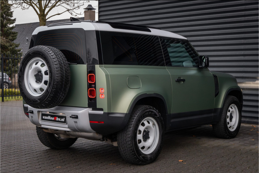 Land Rover Defender 90 Commercial 3.0 D200 3 personen grijs kenteken