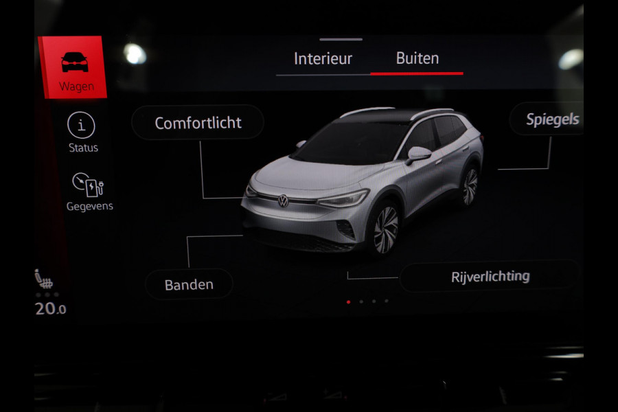 Volkswagen ID.4 First 77 kWh 204 pk | Navigatie | Warmtepomp | Trekhaak (wegklapbaar) | Parkeersensoren | Achteruitrijcamera | Stoelverwarming |SOH 88%