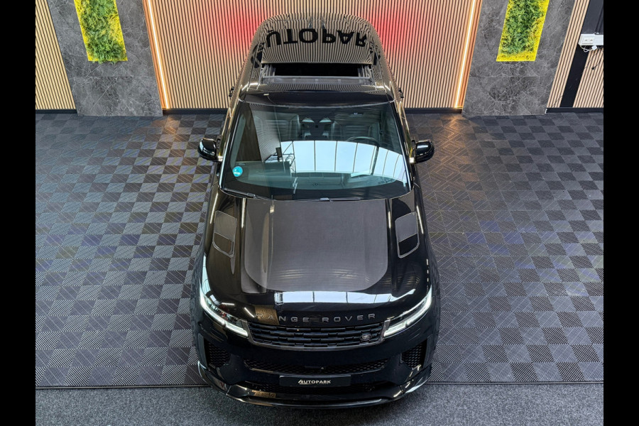 Land Rover Range Rover Sport 4.4 P635 SV Edition One Obsidian Black PANO|CARBON|MASSAGE|SOFTCLOSE|635PK|23INCH|BOMVOL!