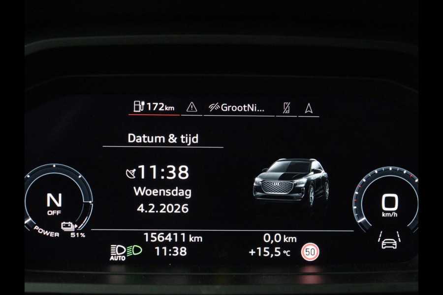 Audi Q4 e-tron 40 Launch edition Advanced 77 kWh | Stoelverwarming | Trekhaak | Adaptive cruise | Camera | Matrix LED | Navigatie | Carplay | Audi Sound | Parkeerhulp