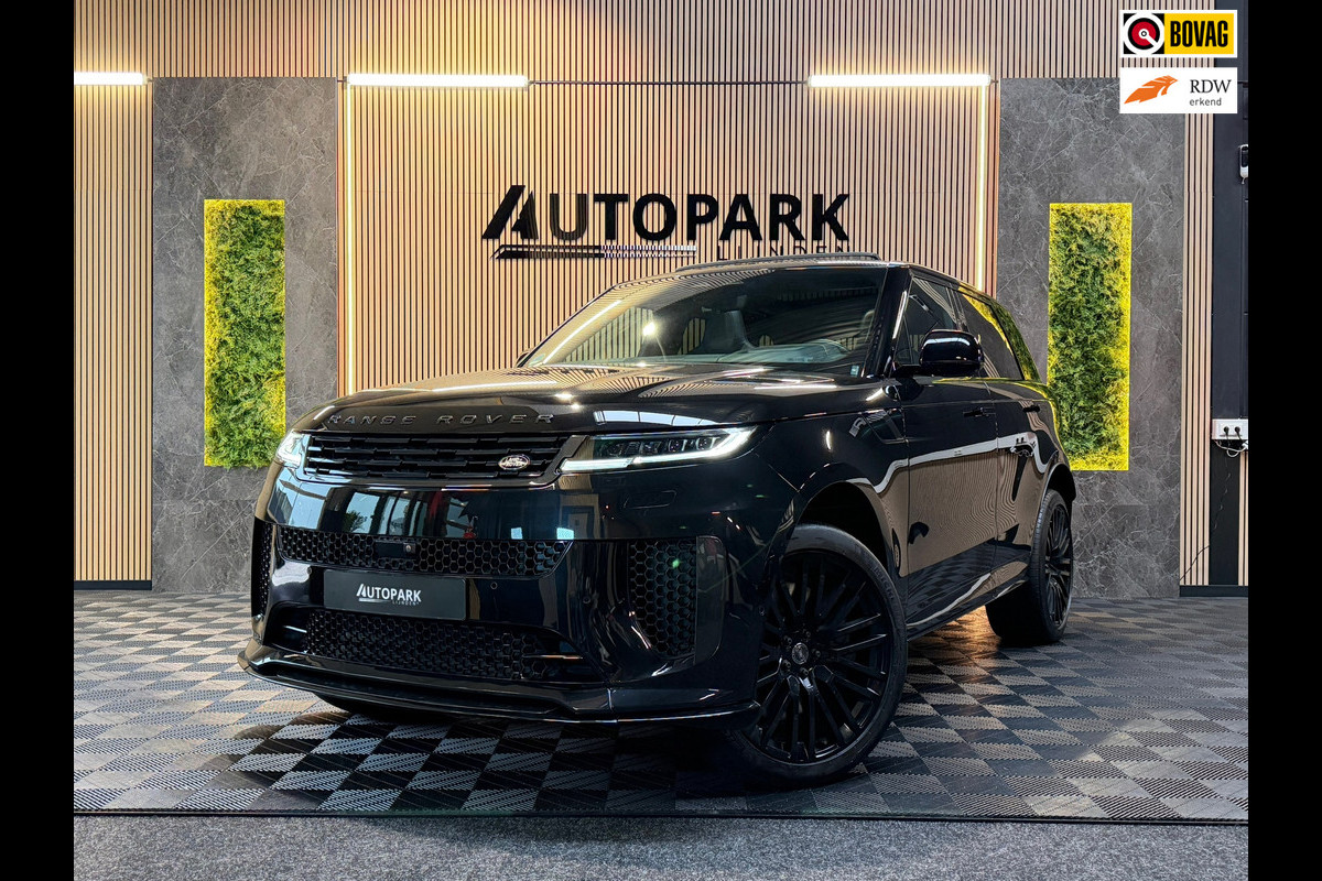 Land Rover Range Rover Sport 4.4 P635 SV Edition One Obsidian Black PANO|CARBON|MASSAGE|SOFTCLOSE|635PK|23INCH|BOMVOL!