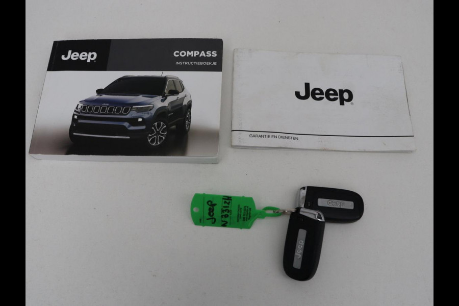 Jeep Compass 4xe 240 Plug-in Hybrid Electric S | Stoel & stuurverwarming | Trekhaak | Adaptive cruise | 360 Camera | Leder | Full LED | Carplay | 19'' | Keyless | Navigatie | PHEV