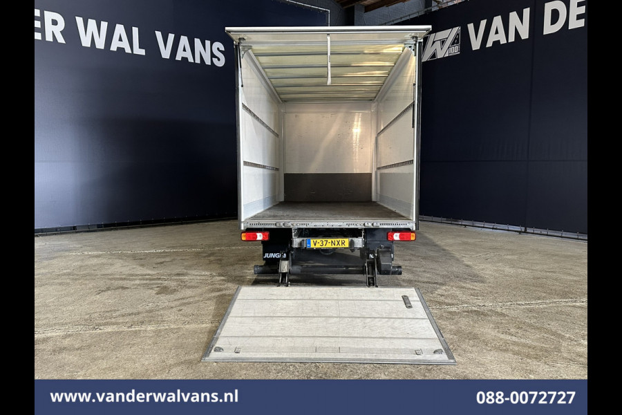Iveco Daily 35C16H 157pk Dubbel Lucht Bakwagen 4.35m lang Laadklep Euro6 Airco | Bijrijdersbank
