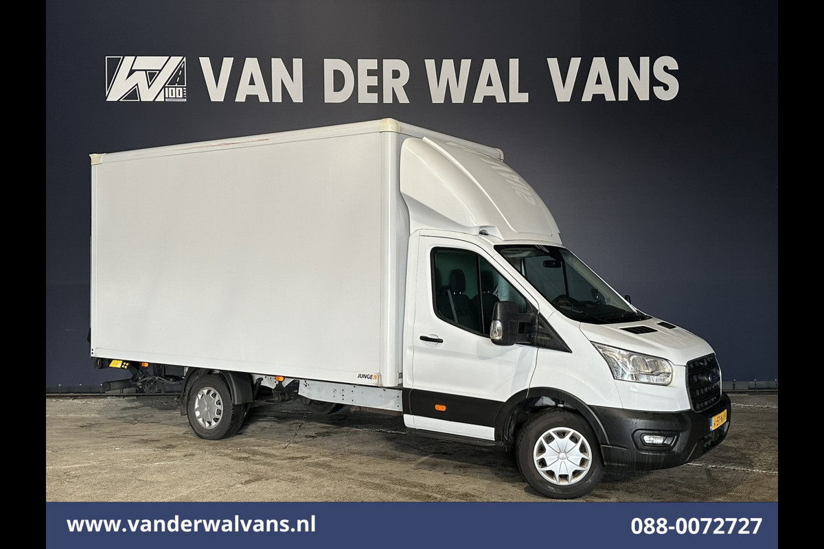 Ford Transit 2.0 TDCI 161pk Bakwagen 225cm hoog Laadklep Euro6 Airco | Camera | Cruisecontrol | 1050kg laadvermogen Bijrijdersbank