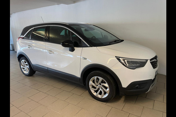 Opel Crossland X 1.2 Turbo Innovation AIRCO NAVI VIA APP CRUISE APPLE CARPLAY CENT VERG VELGEN ZWART DAK LAGE KM ZEER NETTE AUTO