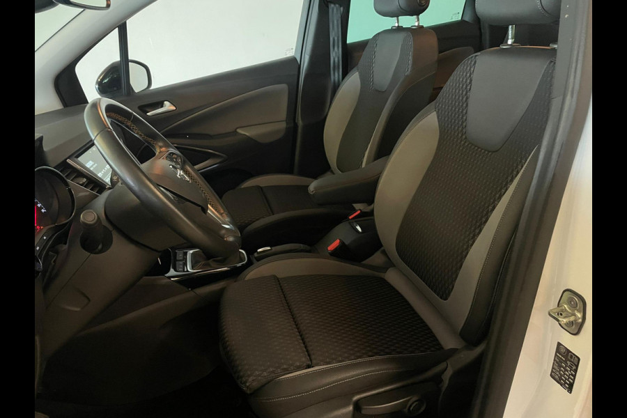 Opel Crossland X 1.2 Turbo Innovation AIRCO NAVI VIA APP CRUISE APPLE CARPLAY CENT VERG VELGEN ZWART DAK LAGE KM ZEER NETTE AUTO