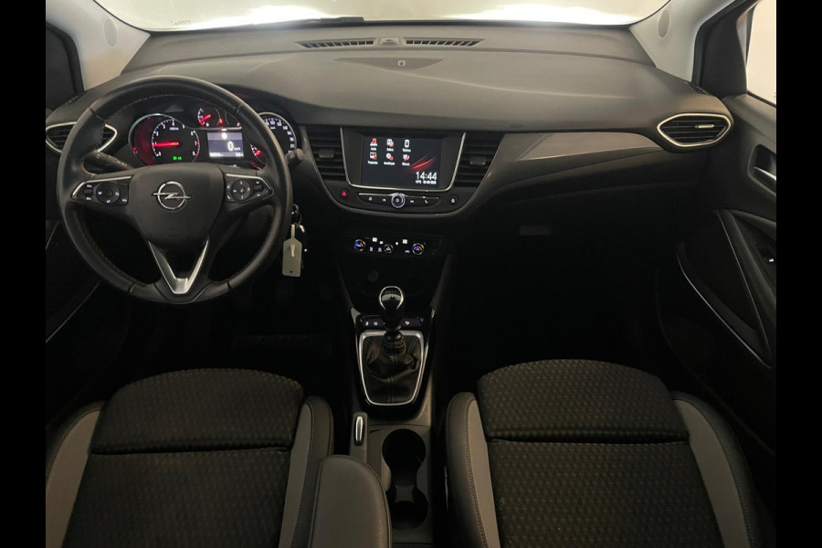 Opel Crossland X 1.2 Turbo Innovation AIRCO NAVI VIA APP CRUISE APPLE CARPLAY CENT VERG VELGEN ZWART DAK LAGE KM ZEER NETTE AUTO