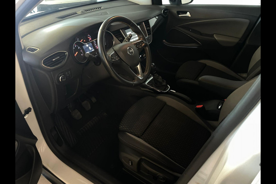 Opel Crossland X 1.2 Turbo Innovation AIRCO NAVI VIA APP CRUISE APPLE CARPLAY CENT VERG VELGEN ZWART DAK LAGE KM ZEER NETTE AUTO