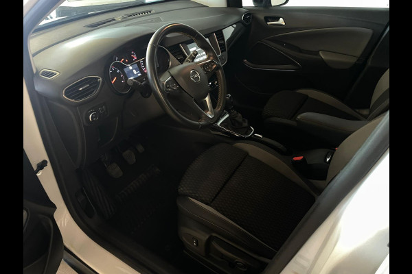 Opel Crossland X 1.2 Turbo Innovation AIRCO NAVI VIA APP CRUISE APPLE CARPLAY CENT VERG VELGEN ZWART DAK LAGE KM ZEER NETTE AUTO