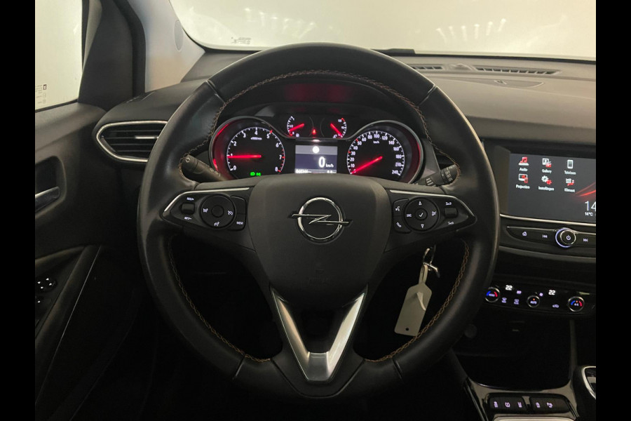 Opel Crossland X 1.2 Turbo Innovation AIRCO NAVI VIA APP CRUISE APPLE CARPLAY CENT VERG VELGEN ZWART DAK LAGE KM ZEER NETTE AUTO