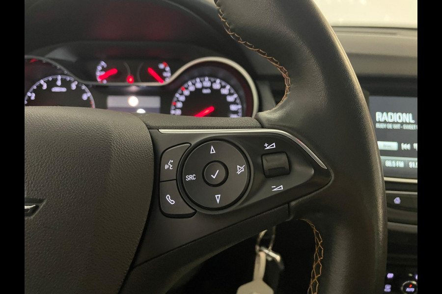Opel Crossland X 1.2 Turbo Innovation AIRCO NAVI VIA APP CRUISE APPLE CARPLAY CENT VERG VELGEN ZWART DAK LAGE KM ZEER NETTE AUTO