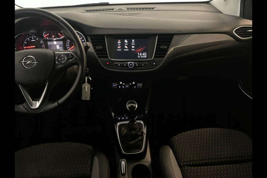 Opel Crossland X 1.2 Turbo Innovation AIRCO NAVI VIA APP CRUISE APPLE CARPLAY CENT VERG VELGEN ZWART DAK LAGE KM ZEER NETTE AUTO