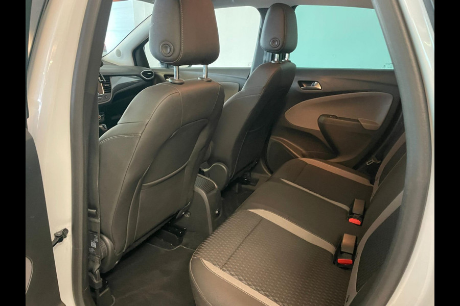 Opel Crossland X 1.2 Turbo Innovation AIRCO NAVI VIA APP CRUISE APPLE CARPLAY CENT VERG VELGEN ZWART DAK LAGE KM ZEER NETTE AUTO