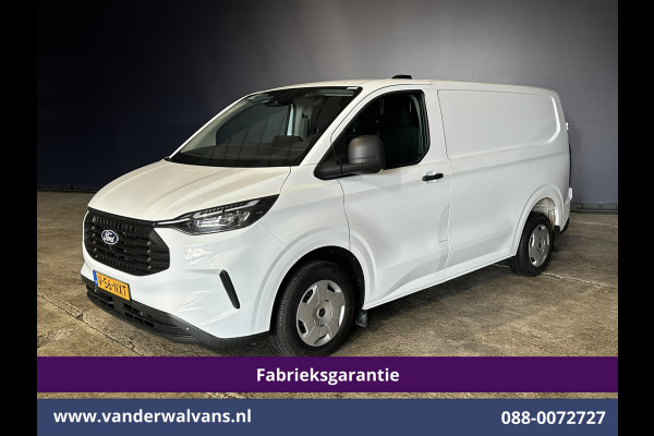 Ford Transit Custom 2.0 TDCI L1H1 Fabrieksgarantie Euro6 Airco | Camera | Apple Carplay | LED | Cruisecontrol Parkeersensoren, Android Auto, Verwarmde voorruit, Bijrijdersbank
