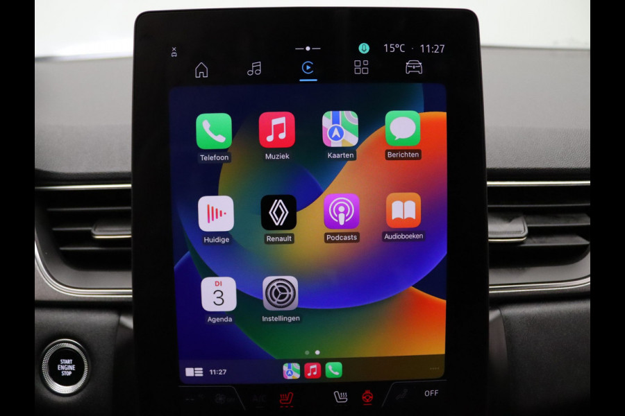 Renault Captur E-Tech full hybrid techno 145pk 360° Camera | Adapt. Cruise | Parkeersens. v+a | Stoel-/stuurverw.