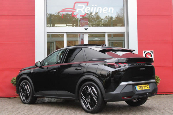 Peugeot 3008 1.6 plug-in Hybrid 195 GT **NIEUW** | NAPPA LEDEREN BEKLEDING DONKERGRIJS | PANORAMISCH SCHUIF/KANTEL DAK | FOCAL AUDIO SYSTEM | TREKHAAK MET AFNEEMBARE KOGEL | ELEKTRISCH BEDIENBARE VOORSTOELEN MET GEHEUGEN/MASSAGE FUNCTIE | STOEL VENTILATIE | STOEL/STUUR VERWARMING | NAVIGATIE | DRAADLOZE APPLE CARPLAY/ANDROID AUTO | FULL LED MATRIX KOPLAMPEN | 20" LICHTMETALEN VELGEN | ELEKTRISCH BEDIENBARE ACHTERKLEP | SFEER VERLICHTING | 360° CAMERA | DODEHOEK DETECTIE | KEYLESS ENTRY/START | 7,4KW ONBOARD CHARGER |