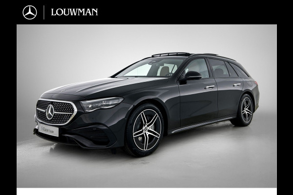 Mercedes-Benz E-Klasse Estate 300 e Business Solution AMG | Advanced pakket | Panoramaschuifdak | Trekhaak | Winterpakket | Nightpakket | Comfortpakket Plus | Memorypakket |360° camera | GUARD 360° vehicle protection |