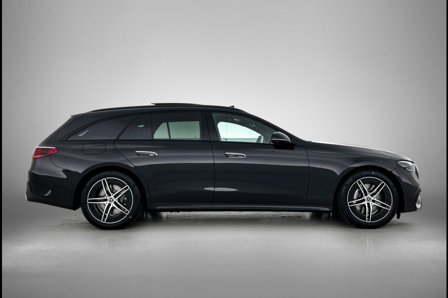 Mercedes-Benz E-Klasse Estate 300 e Business Solution AMG | Advanced pakket | Panoramaschuifdak | Trekhaak | Winterpakket | Nightpakket | Comfortpakket Plus | Memorypakket |360° camera | GUARD 360° vehicle protection |