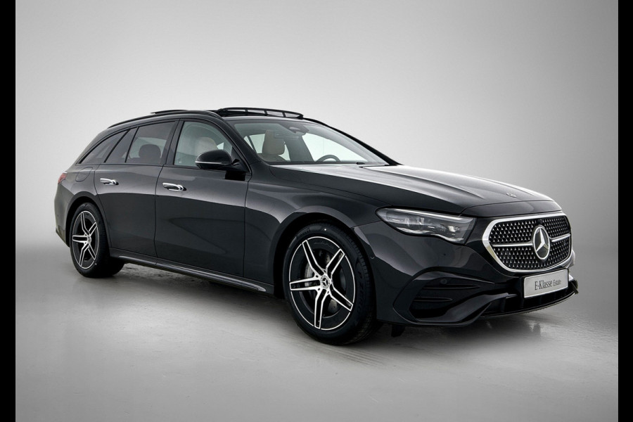 Mercedes-Benz E-Klasse Estate 300 e Business Solution AMG | Advanced pakket | Panoramaschuifdak | Trekhaak | Winterpakket | Nightpakket | Comfortpakket Plus | Memorypakket |360° camera | GUARD 360° vehicle protection |