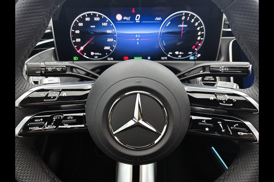 Mercedes-Benz E-Klasse Estate 300 e Business Solution AMG | Advanced pakket | Panoramaschuifdak | Trekhaak | Winterpakket | Nightpakket | Comfortpakket Plus | Memorypakket |360° camera | GUARD 360° vehicle protection |