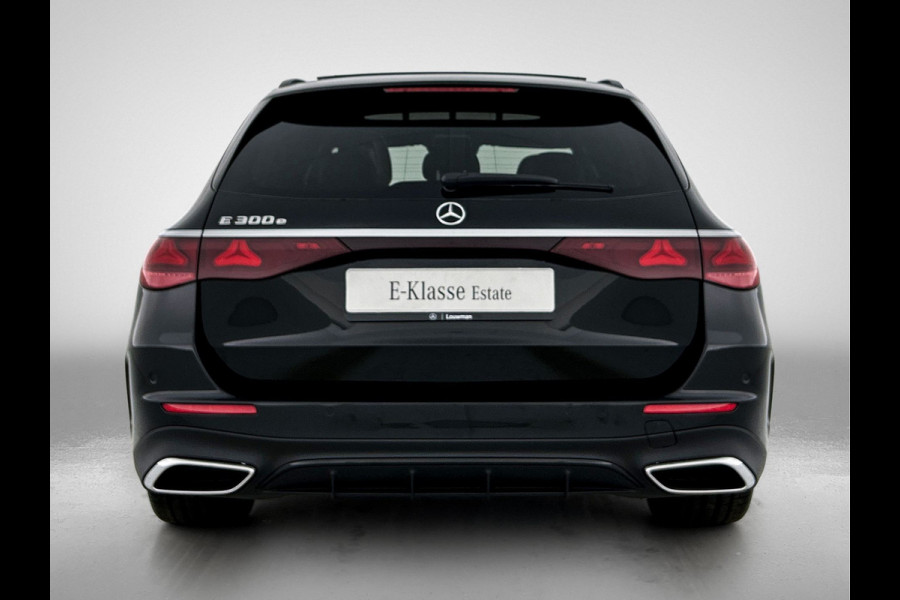 Mercedes-Benz E-Klasse Estate 300 e Business Solution AMG | Advanced pakket | Panoramaschuifdak | Trekhaak | Winterpakket | Nightpakket | Comfortpakket Plus | Memorypakket |360° camera | GUARD 360° vehicle protection |
