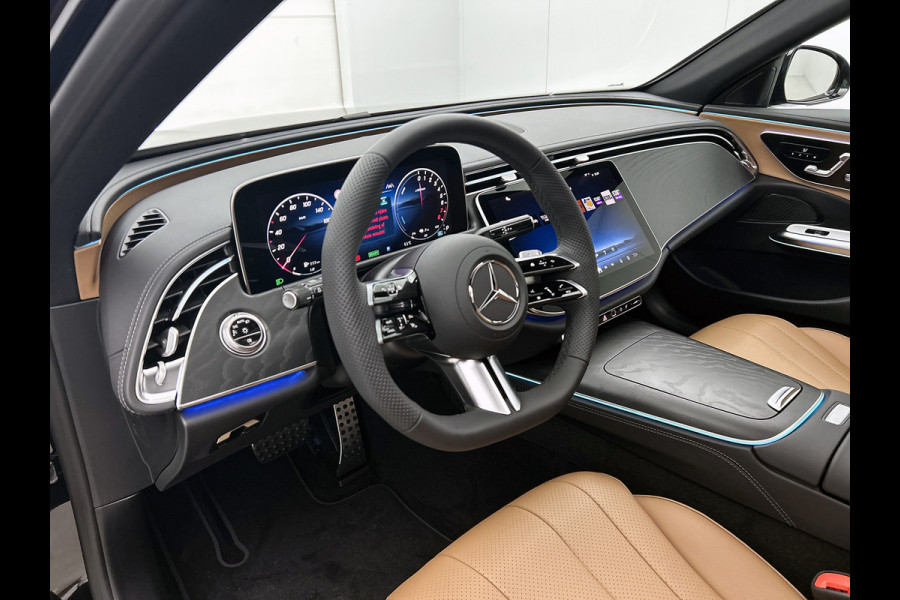 Mercedes-Benz E-Klasse Estate 300 e Business Solution AMG | Advanced pakket | Panoramaschuifdak | Trekhaak | Winterpakket | Nightpakket | Comfortpakket Plus | Memorypakket |360° camera | GUARD 360° vehicle protection |