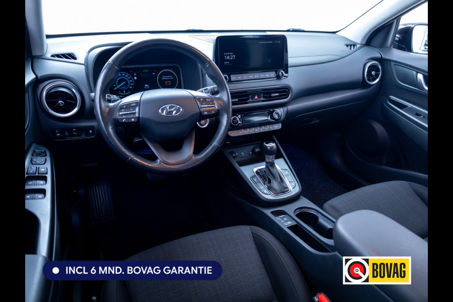 Hyundai Kona 1.6 GDI HEV Premium 142 PK | Stoel- & stuurverwarming | Krell audio | Cruise | Navigatie | Camera, 18" lichtmetalen velgen, PDC voor en achter, Keyless