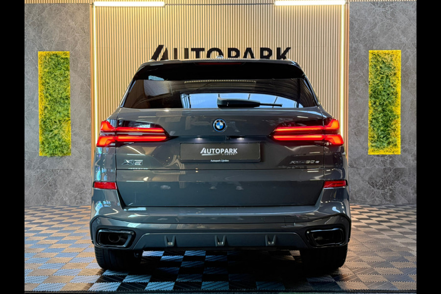 BMW X5 XDrive50e M-SPORT|PANO|BOWERS &WILKINS|SOFTCLOSE|LUCHTVERING|360 CAM|HUD|KEYLESS|MEMORY SEATS|FABRIEKSGARANTIE|BOMVOL!