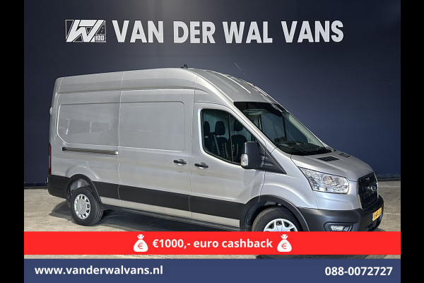 Ford Transit 2.0 TDCI 170pk L3H3 Euro6 Airco | Navigatie | 2500kg Trekhaak | Cruisecontrol Verwarmde voorruit, Parkeersensoren, Bijrijdersbank