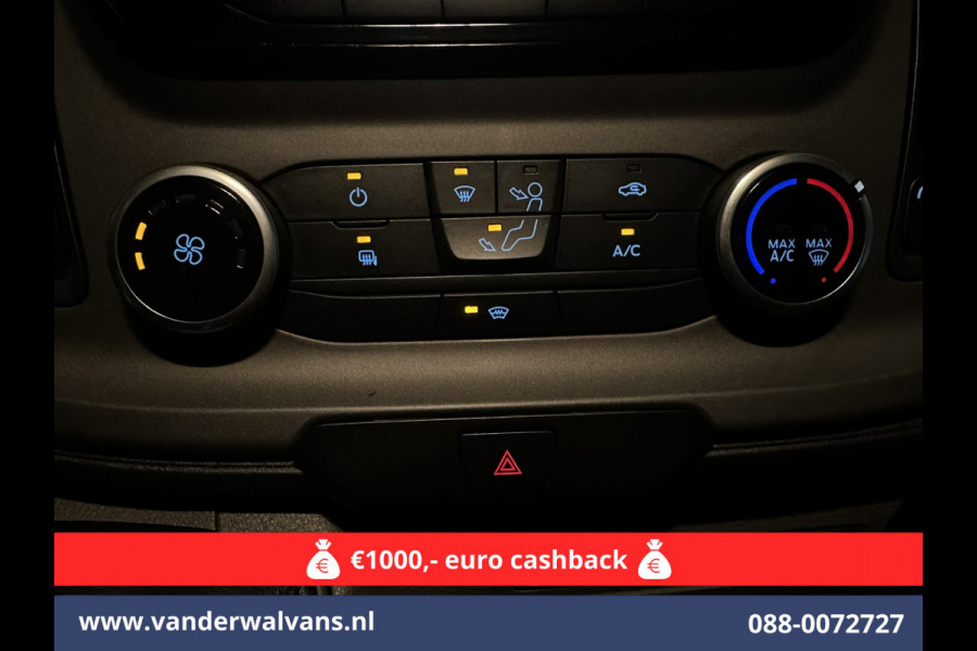 Ford Transit 2.0 TDCI 170pk L3H3 Euro6 Airco | Navigatie | 2500kg Trekhaak | Cruisecontrol Verwarmde voorruit, Parkeersensoren, Bijrijdersbank