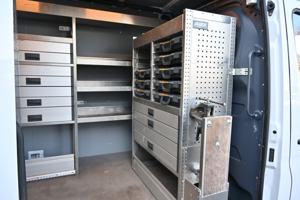 Mercedes-Benz Sprinter 317 CDI L2H2 Werkplaats inrichting, Geveerde stoel, Standkachel