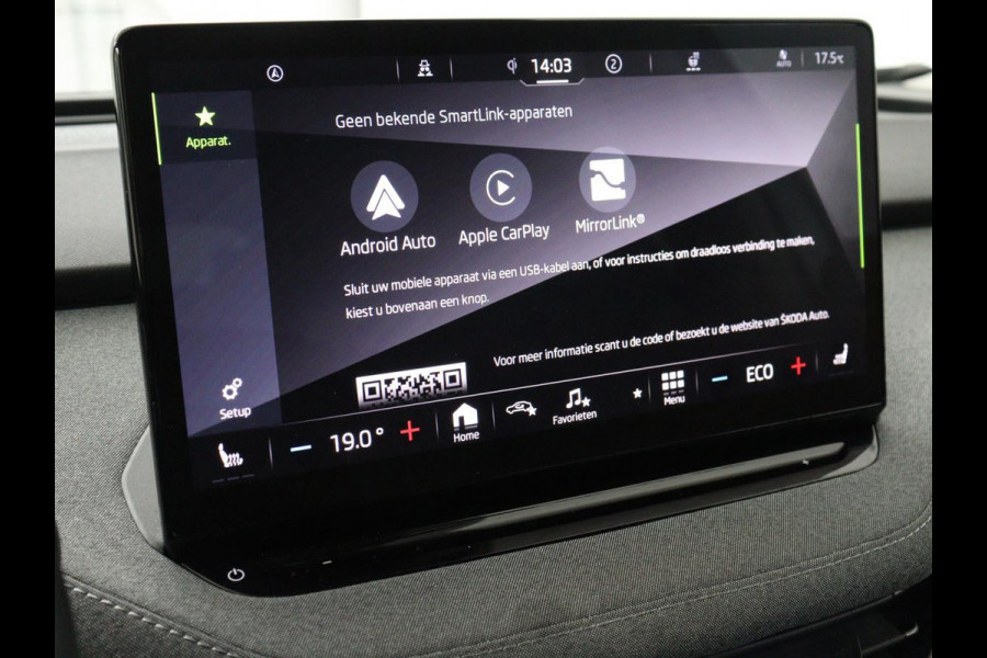 Škoda ENYAQ iV 60 | Stoelverwarming | Matrix LED | Camera | Keyless | Stuurverwarming | Carplay | 20'' | Half leder | Navigatie | Chroom Pack | Digital Cockpit | Cruise control | Climate control