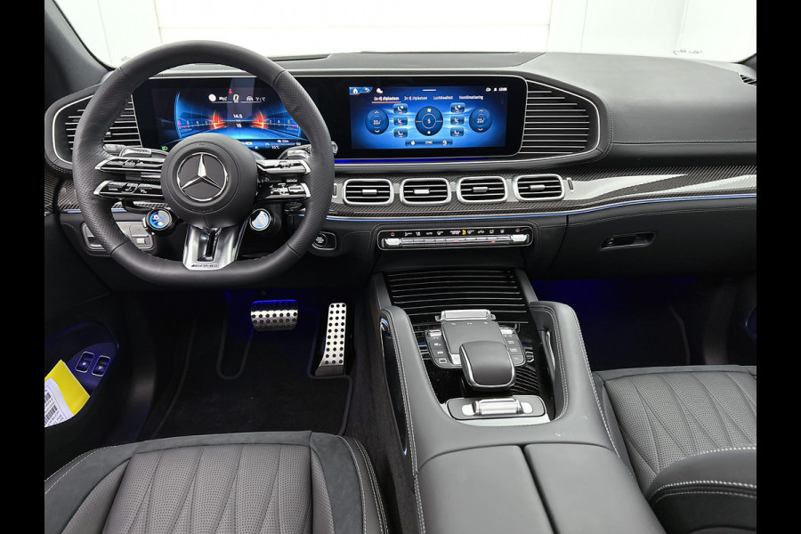 Mercedes-Benz GLE Coupé AMG 53 Hybrid 4MATIC+ Night Edition Premium Plus | Adaptieve demping | Trekhaak | Stoelverwarming achter | Remklauwen in rood | Winterpakket | 22 inch AMG velgen | Stoelventilatie voor | Rijassistentiepakket | Burmester® 3D sound systeem |