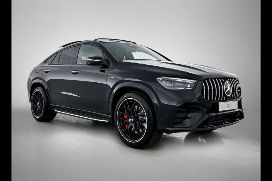 Mercedes-Benz GLE Coupé AMG 53 Hybrid 4MATIC+ Night Edition Premium Plus | Adaptieve demping | Trekhaak | Stoelverwarming achter | Remklauwen in rood | Winterpakket | 22 inch AMG velgen | Stoelventilatie voor | Rijassistentiepakket | Burmester® 3D sound systeem |