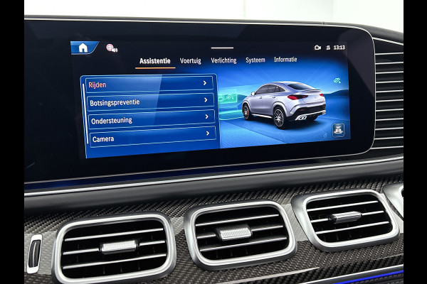 Mercedes-Benz GLE Coupé AMG 53 Hybrid 4MATIC+ Night Edition Premium Plus | Adaptieve demping | Trekhaak | Stoelverwarming achter | Remklauwen in rood | Winterpakket | 22 inch AMG velgen | Stoelventilatie voor | Rijassistentiepakket | Burmester® 3D sound systeem |