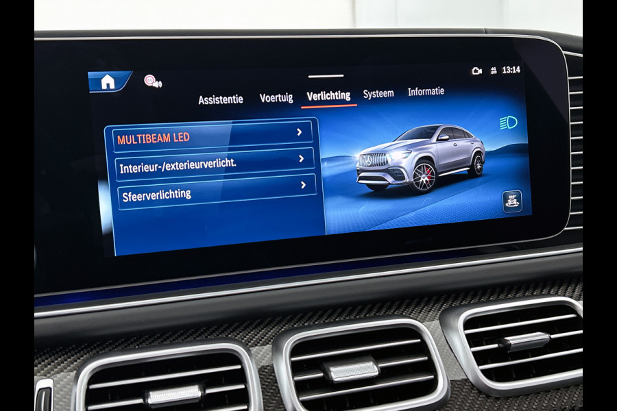 Mercedes-Benz GLE Coupé AMG 53 Hybrid 4MATIC+ Night Edition Premium Plus | Adaptieve demping | Trekhaak | Stoelverwarming achter | Remklauwen in rood | Winterpakket | 22 inch AMG velgen | Stoelventilatie voor | Rijassistentiepakket | Burmester® 3D sound systeem |