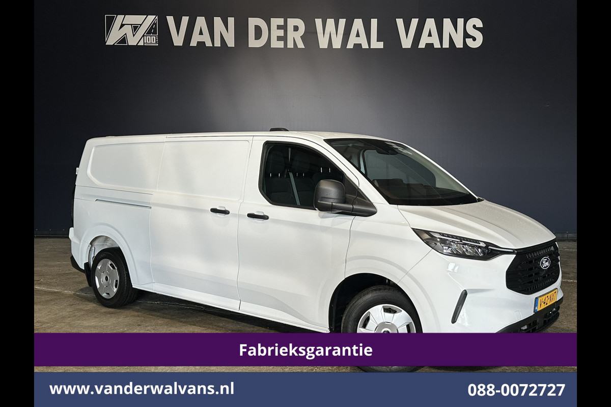 Ford Transit Custom 2.0 TDCI 136pk L2H1 Fabrieksgarantie Euro6 Airco | Camera | Apple Carplay | LED | Cruisecontrol Android Auto, Verwarmde voorruit, Parkeersensoren, Bijrijdersbank, 2800kg trekvermogen